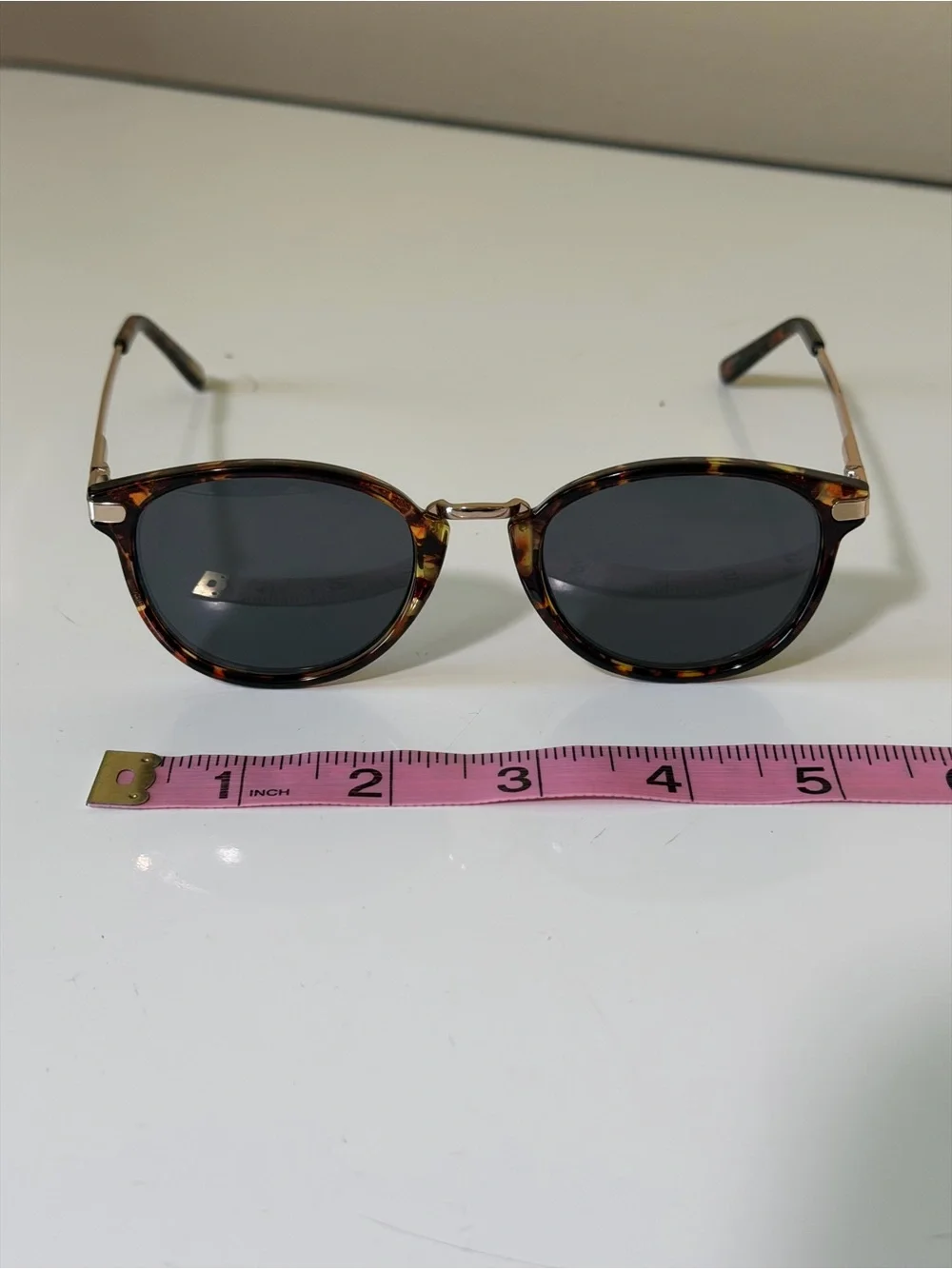 J. Crew Tortoiseshell Round Sunglasses